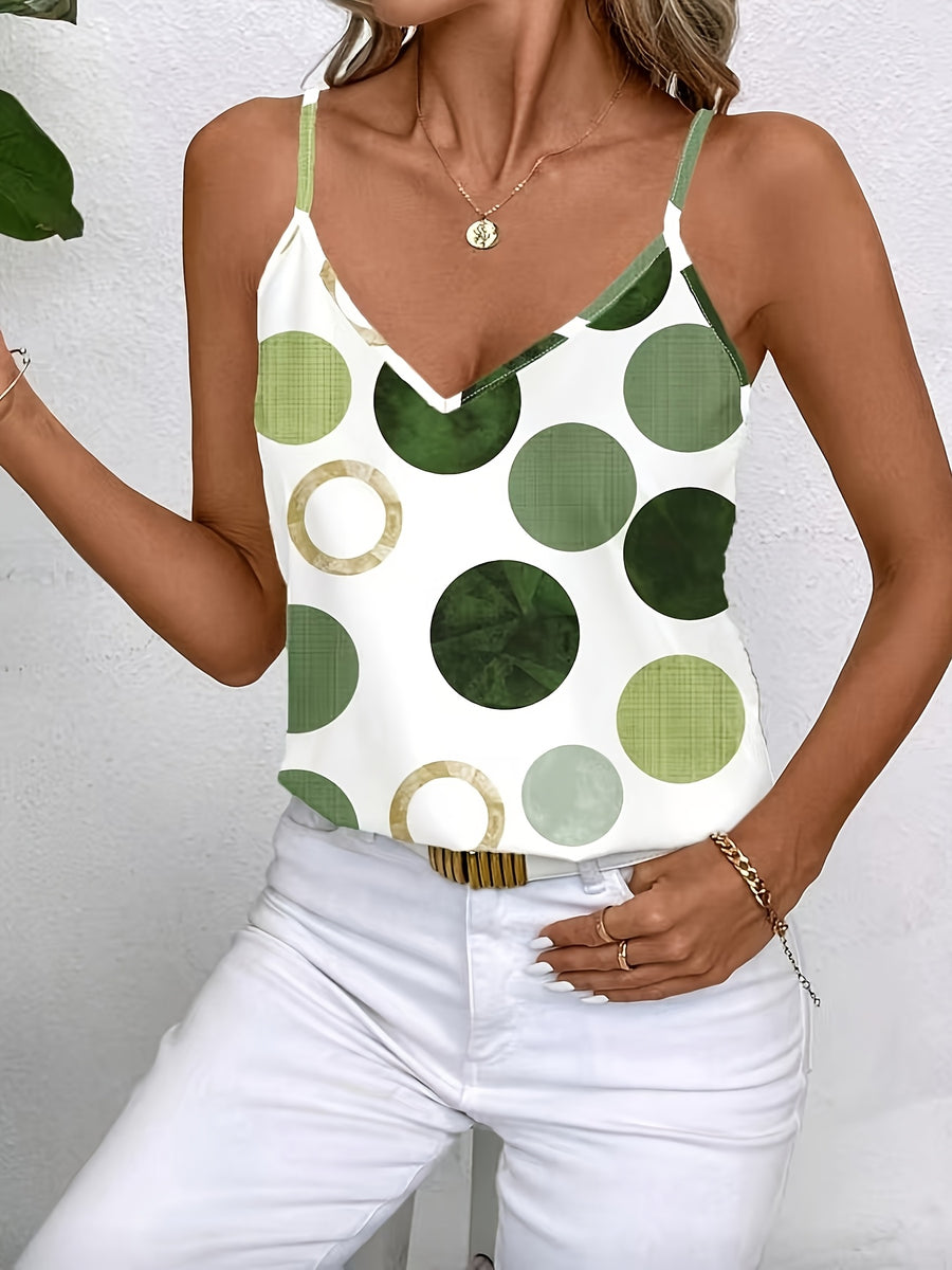 Women'S Camisole Business Casual Female Teacher, Outing Top, Basic Vest, Spaghetti Strap - Multicolor