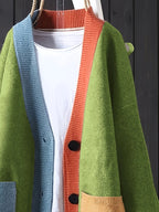 Plus Size, Yutong Plus Size Cardigan - Olive