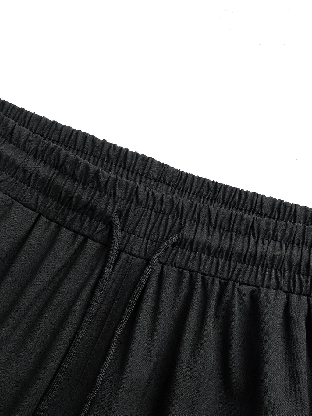 Women'S Quick-Dry Athletic Ankle-Cinching Trousers, Comfortable Breathable Trendy Fashion Versatile Thin Casual Pants - Black