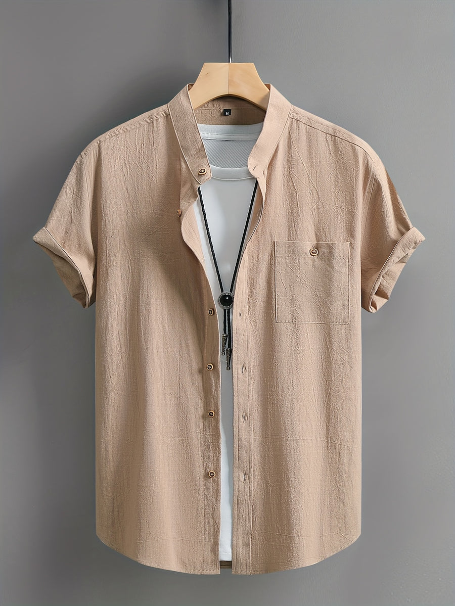 Men's Casual Shirt - Khaki