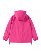 Men'S Lightweight Hooded Softshell Jacket - a Classic, Rugged, And Casual Full-Zip Coat with Multiple Pockets. Suitable for Hiking, Camping, Travel, And Daily Commuting; Ideal for Spring, Summer, And Autumn Wear. A Great Gift Choice for Men - Rose Red