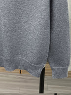 Men'S Lapel Long Sleeve Knit Sweater, Ribbed Cuffs And Hem, Versatile for Casual And Business Wear - 【Light Grey】