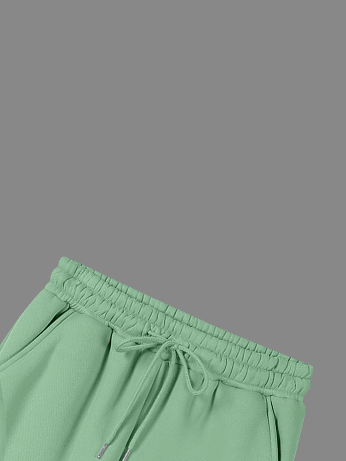 MOUNTAIN, Women'S Casual Sweatpants, Autumn Winter Trendy Fashion Printed Loose Breathable Versatile Fleece-Lined Thickened Warm Sweatpants - Light Green