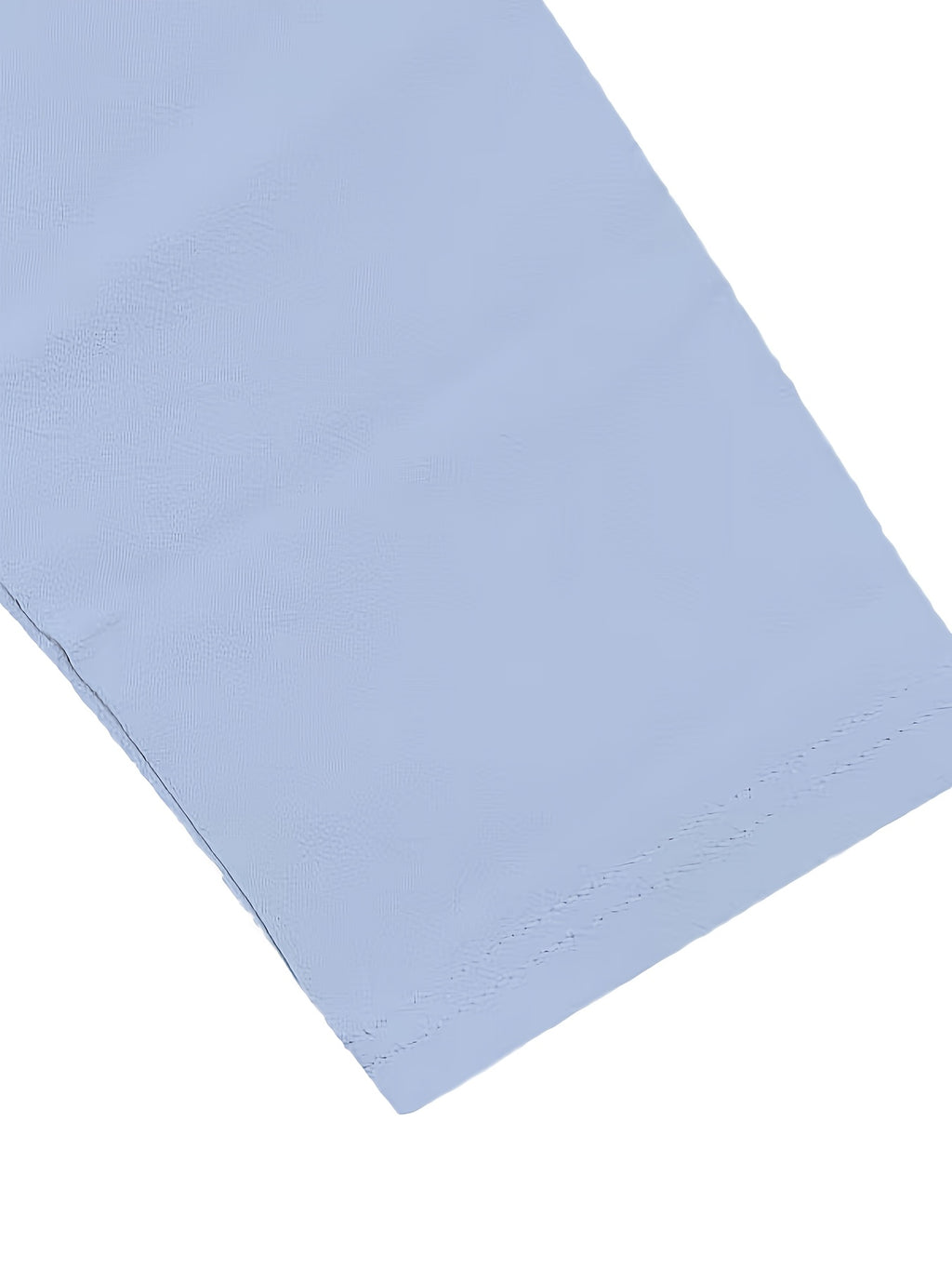 Men's Linen Hooded Henley Shirt, Summer Lightweight Breathable Casual Long-Sleeve Top - Sky Blue