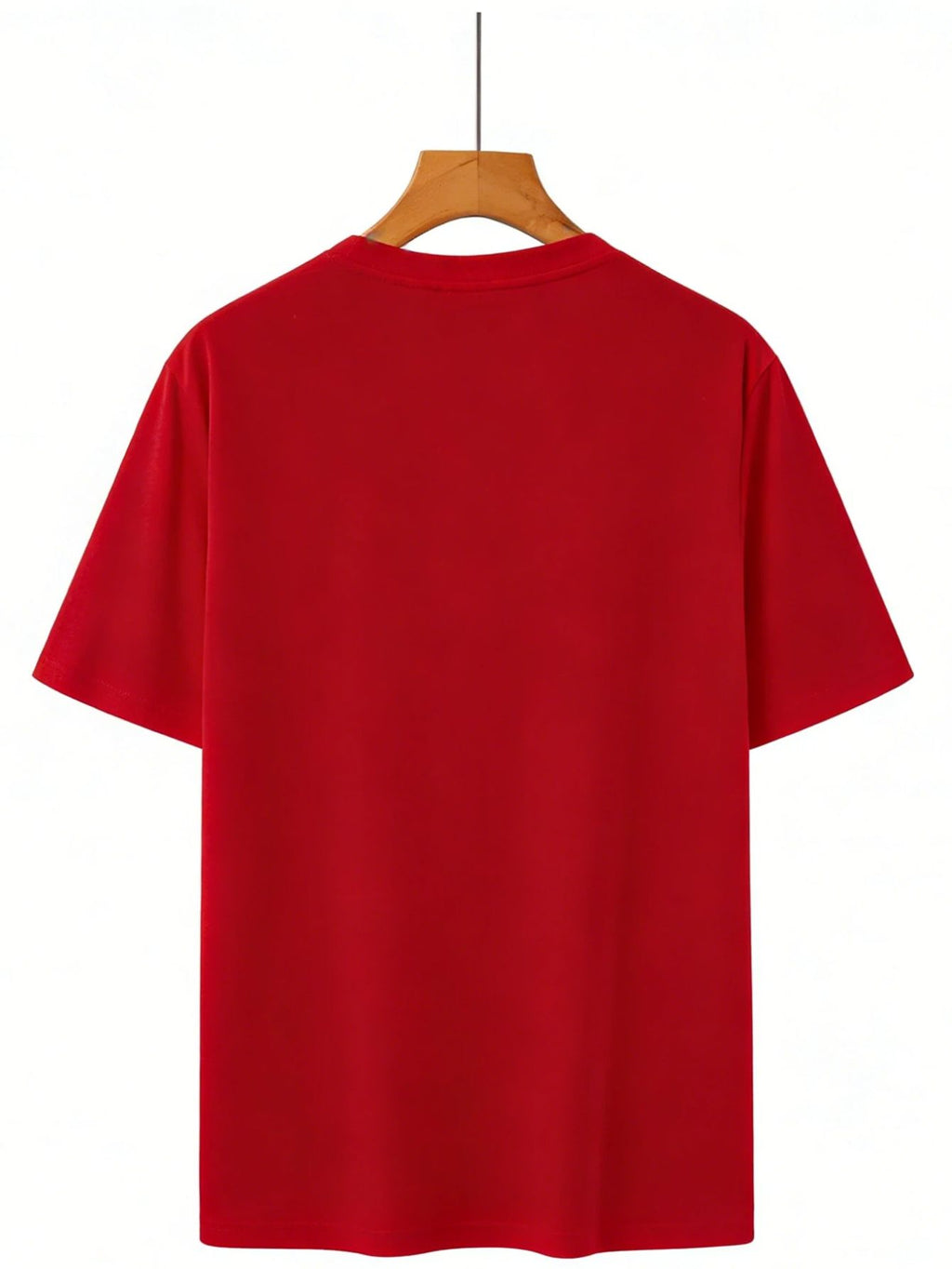 Hit Product Comfortable Men's T-shirt Cat Erpillar Fashion Design Printed T-shirt Casual Leisure Fashion Trend - Red