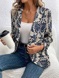 H352 Printed Suit Jacket - Multicolor