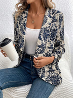 H352 Printed Suit Jacket - Multicolor