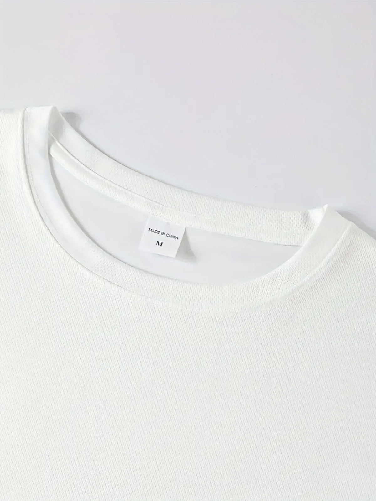 Men'S Summer Trendy Casual T-Shirt, Featuring Creative Print Designs, Easy And Comfortable, Solid Color Short-Sleeve T-Shirt, Perfect for a Cool And Comfortable Summer, Made from Breathable Fabric - White