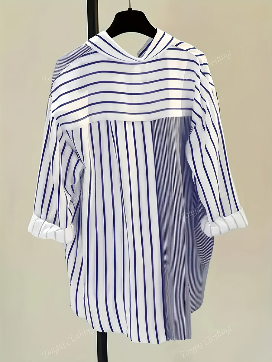 Fashion Women'S Blouse - Mixed colors