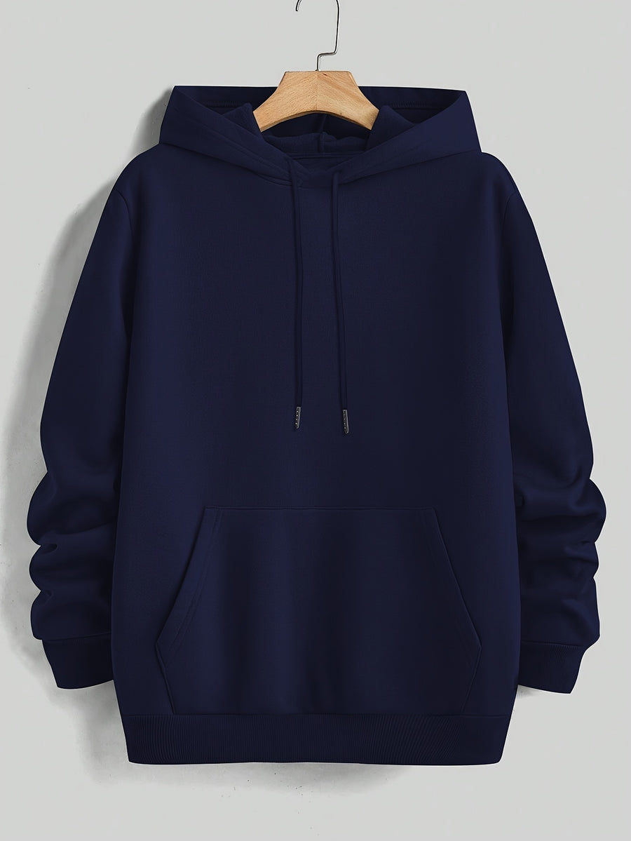 Men's Hooded Sweatshirt with Color-Block Patchwork Design, Print, and White Drawstring. Fashionable Pullover Long-Sleeve Sweatshirt for Daily Shopping, Lounging, and Outings - Mix color 5