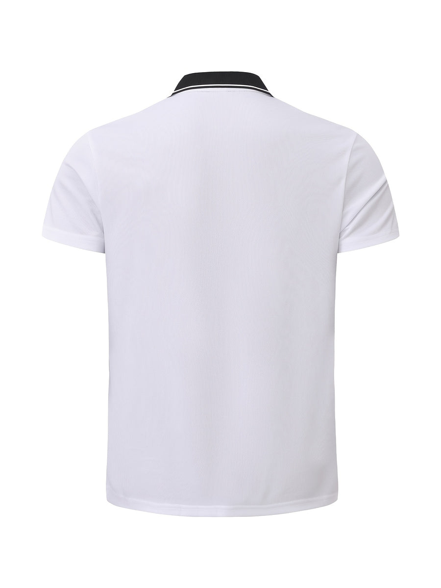 Golf Casual Sports Polo Shirt - White