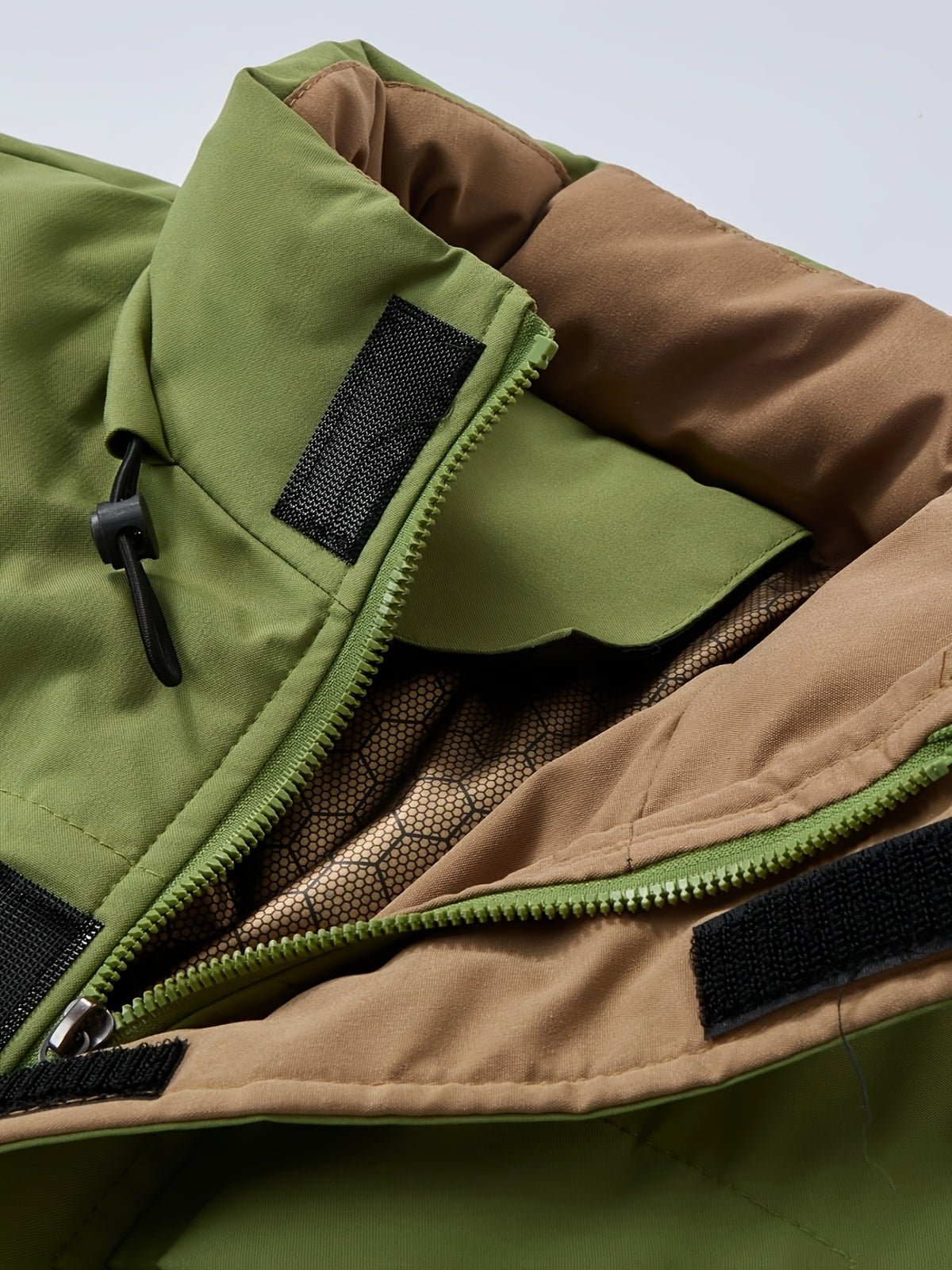 Men's Casual Warm Padded Coat | Autumn/Winter Long Sleeve Zip-Up Jacket, Windproof Padded Coat with Side and Inner Pockets, Ideal for Daily Wear, Outdoor Activities, and Parties, the Perfect Winter Essential, Great Gift for Son, Husband, or Male - Green