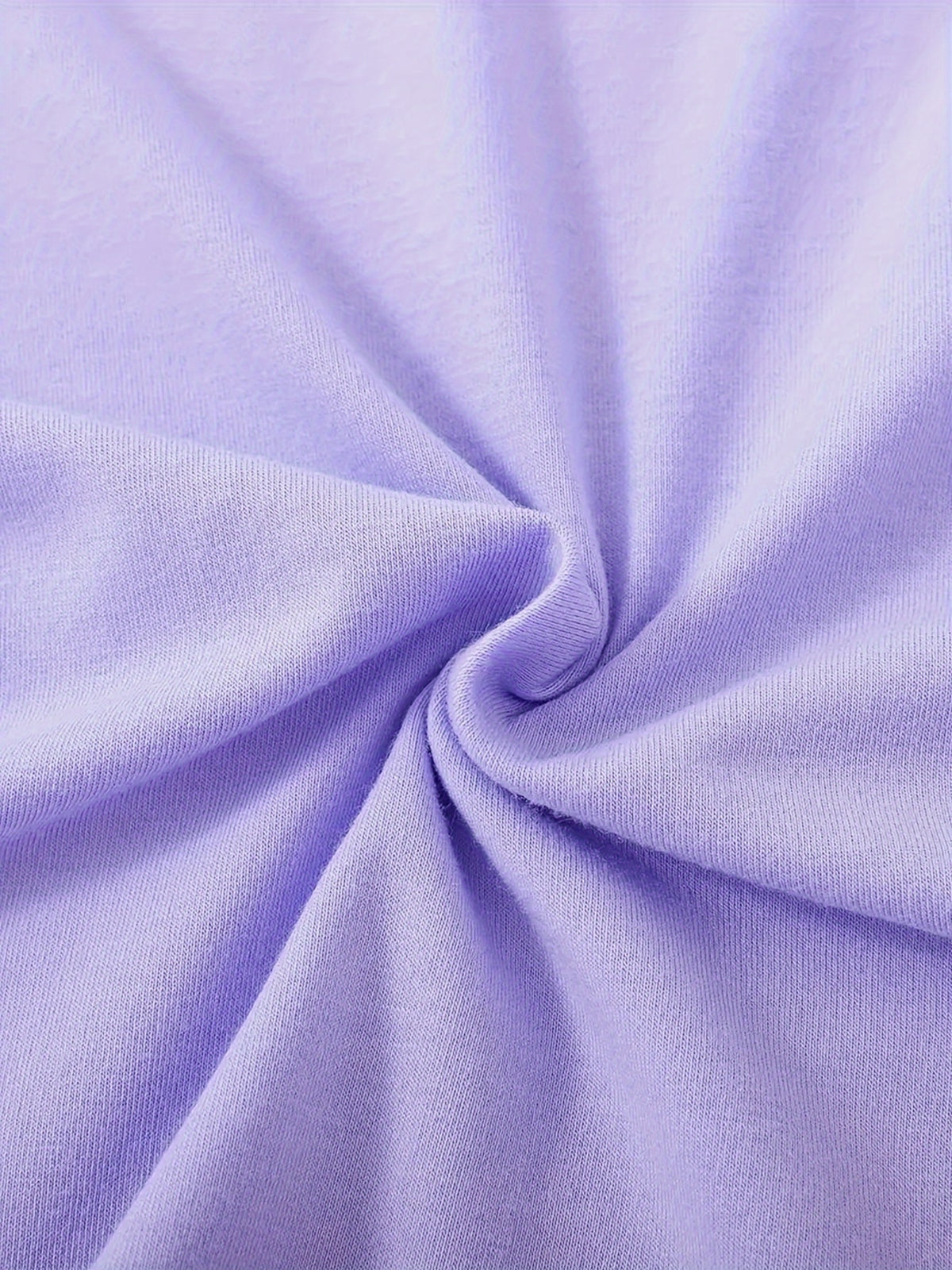 Casual T-Shirt for Women Featuring a Bow Print, Short Sleeves, And a Crew Neck. Made from Lightweight, Perfect for Spring And Summer. Machine Washable with a Butterfly Design, This Glossy Finish Tee Offers a Comfortable Fit for Everyday Wear. - Light Purple