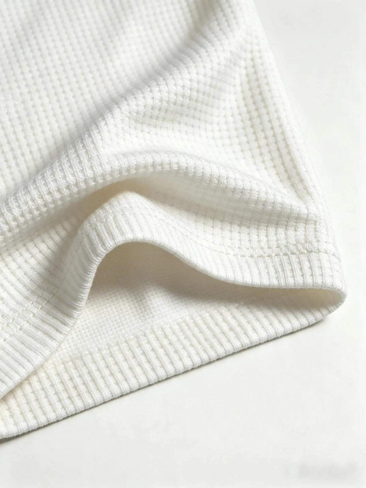 Men'S Waffle Half-Zip Stand Collar T-Shirt, Easy Vertical Stripe Paris Letter Print Loose Summer Casual Short Sleeve Top - White