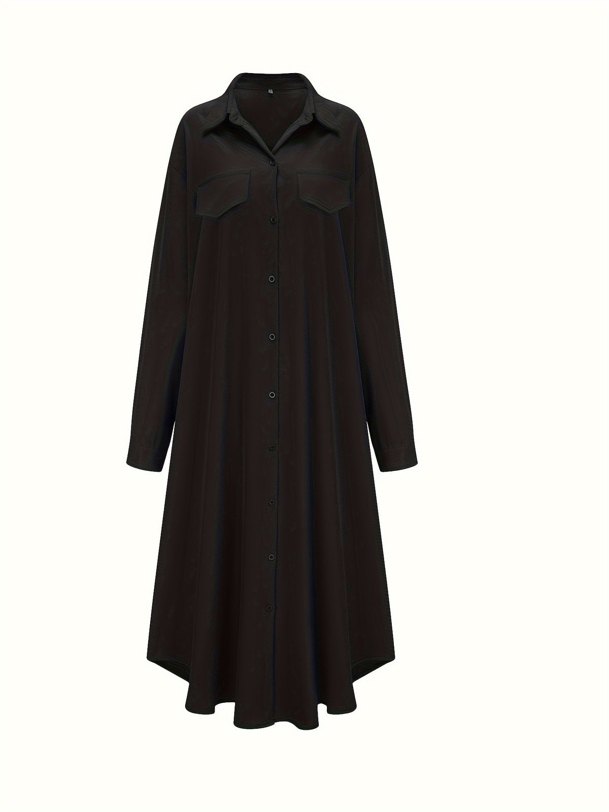 Stylish Women'S Clothing, Multi-Style Shirts, Long Tops - Black