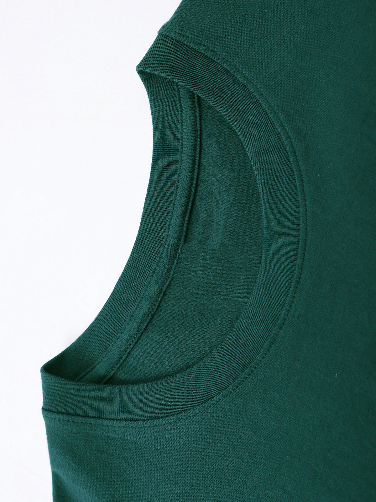 Creative Front and Back Printed Graphic Crew Neck T-shirt, Pure Cotton Summer Trendy Fashion Short Sleeve, Casual Daily Style Top, Essential for Outings and Leisure, an Excellent Gift Choice - Dark Green