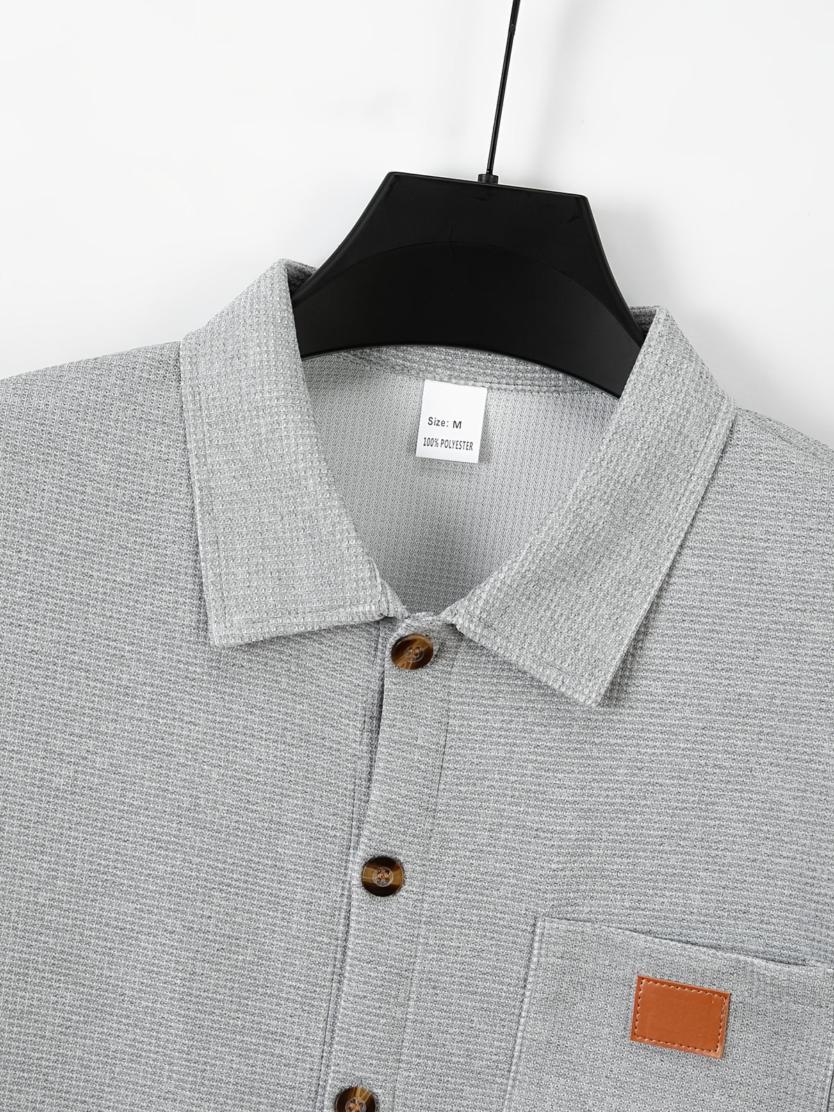 Men'S 3pcs Long Sleeve Shirt Set, Contrast Collar Faux Pocket Pullover Top, Casual Slim Fit Spring Autumn Daily Wear Shirt, Men'S Multi-Piece Outdoor Business Casual Attire - Mixed Color 3