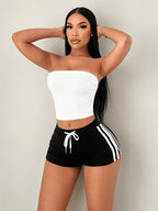 Ultra Low Rise Shorts Casual Shorts, Casual Shorts - Mixed colors