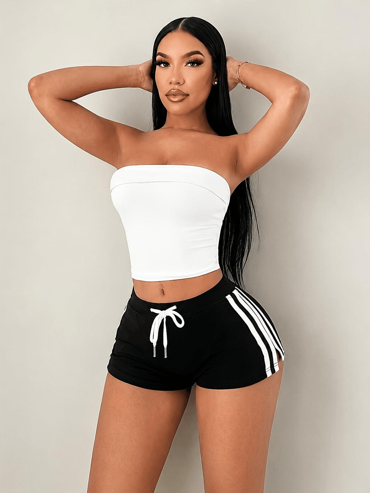 Ultra Low Rise Shorts Casual Shorts, Casual Shorts - Mixed colors