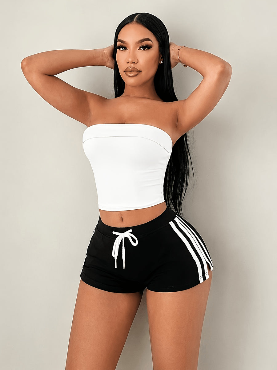 Ultra Low Rise Shorts Casual Shorts, Casual Shorts - Mixed colors
