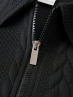 Men's Jacquard Sweatshirt - Black