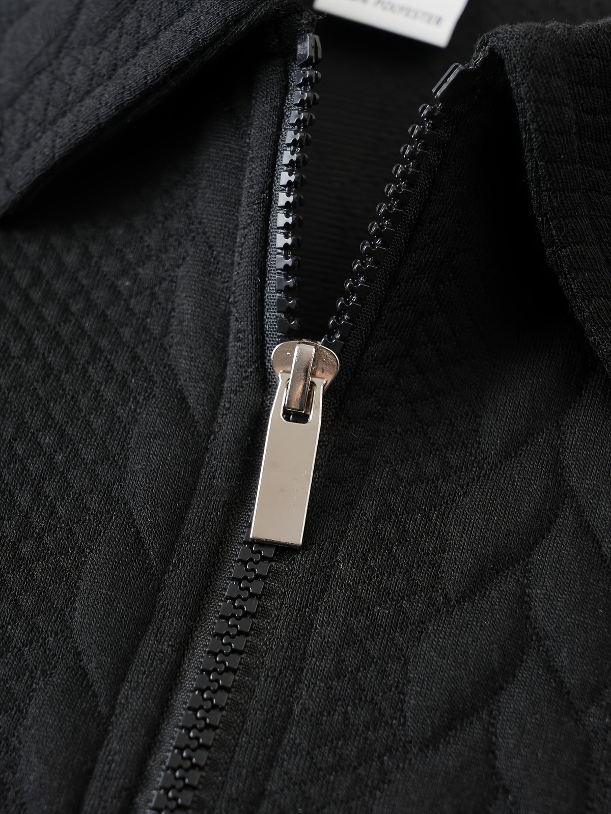 Men's Jacquard Sweatshirt - Black