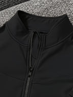 Women's Jacket 2025 New Slim-Fit Flattering Top, Women's Jacket, Elegant Women's Spring/Summer Outerwear, Short Casual Elegant Swear, Summer/Spring/Autumn/All-Season Style - Black