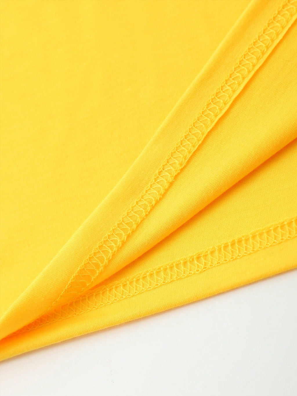 180g 100% Men's V-Neck T-Shirt, Solid Color Short Sleeve Top, Casual Base Layer, "MODA GENTS" Brand, Men's All-Season Daily Wear, Father's Day Gift, Back-to-School Season, Dates & Dinner Parties, Designed Clothing - Yellow