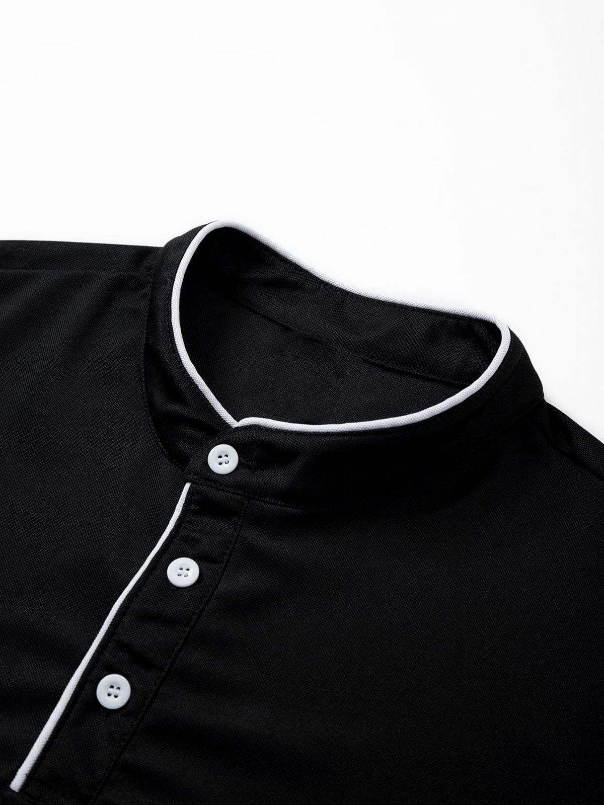 2-Pc Men'S Summer Short-Sleeve Polo Shirts, Multi-Pc T-Shirts Knit Breathable Quick-Dry, Solid Color Regular Fit Anti-Pilling, Polo Collar with Buttons, Outdoor Sports Golf - Black+Dark Grey