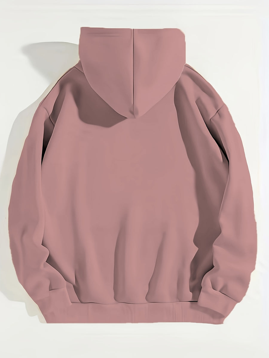 Women's Fashion Hoodie - Pale Pinkish Gray