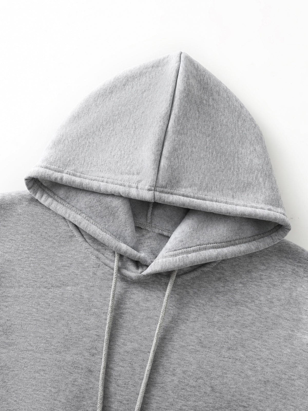 HUGG Embrace Minimalist Vertical Letter Artsy Men'S Hooded Sweatshirt Front And Back Double-Sided Print Pattern Casual Hoodie Daily Wear Comfortable Versatile Suitable for Outdoor Sports Fitness Casual Wear - Grey