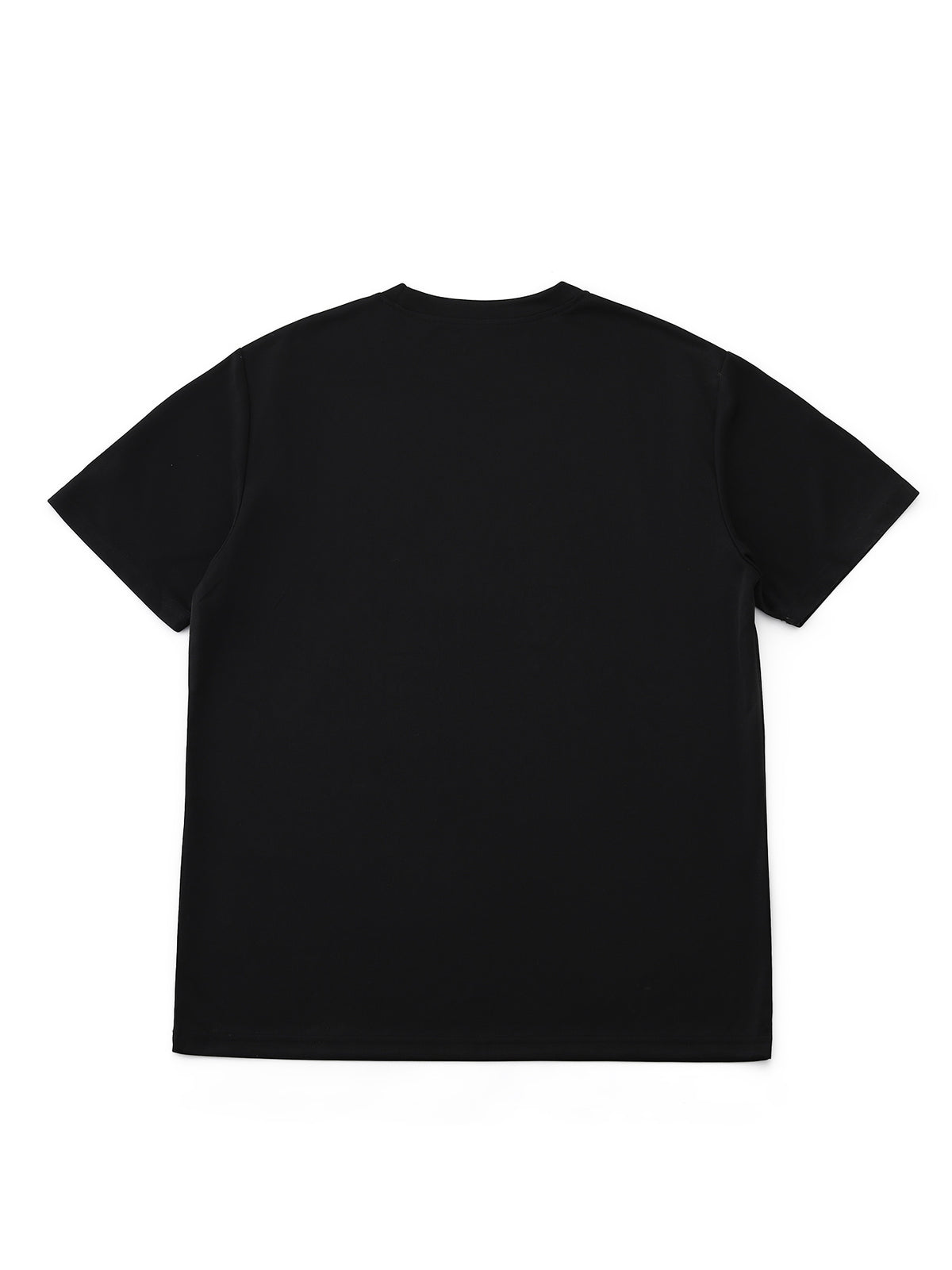 Men'S Short-Sleeve Printed T-Shirt, Item, Music-Themed Graphic on Black Background, Relaxed Fit, Suitable for Back-To-School Season, Casual, Work, Vacation, Everyday Casual - Black