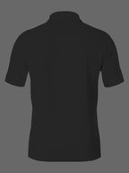 Light Luxury Men'S Solid Color Polo Shirt 3pcs Set Multi-Scene Golf Outfit Top - Black, White, Sky Blue