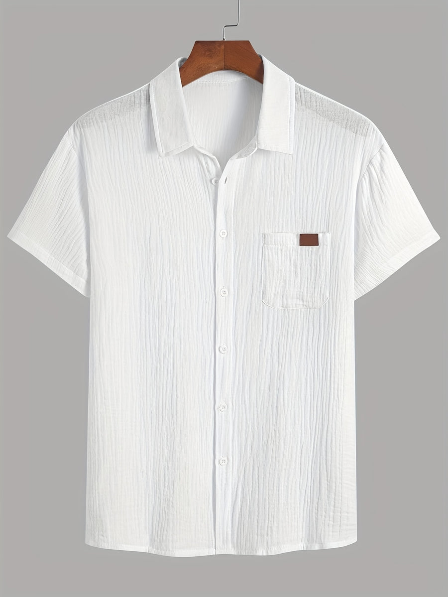 Men's Casual Shirt - White