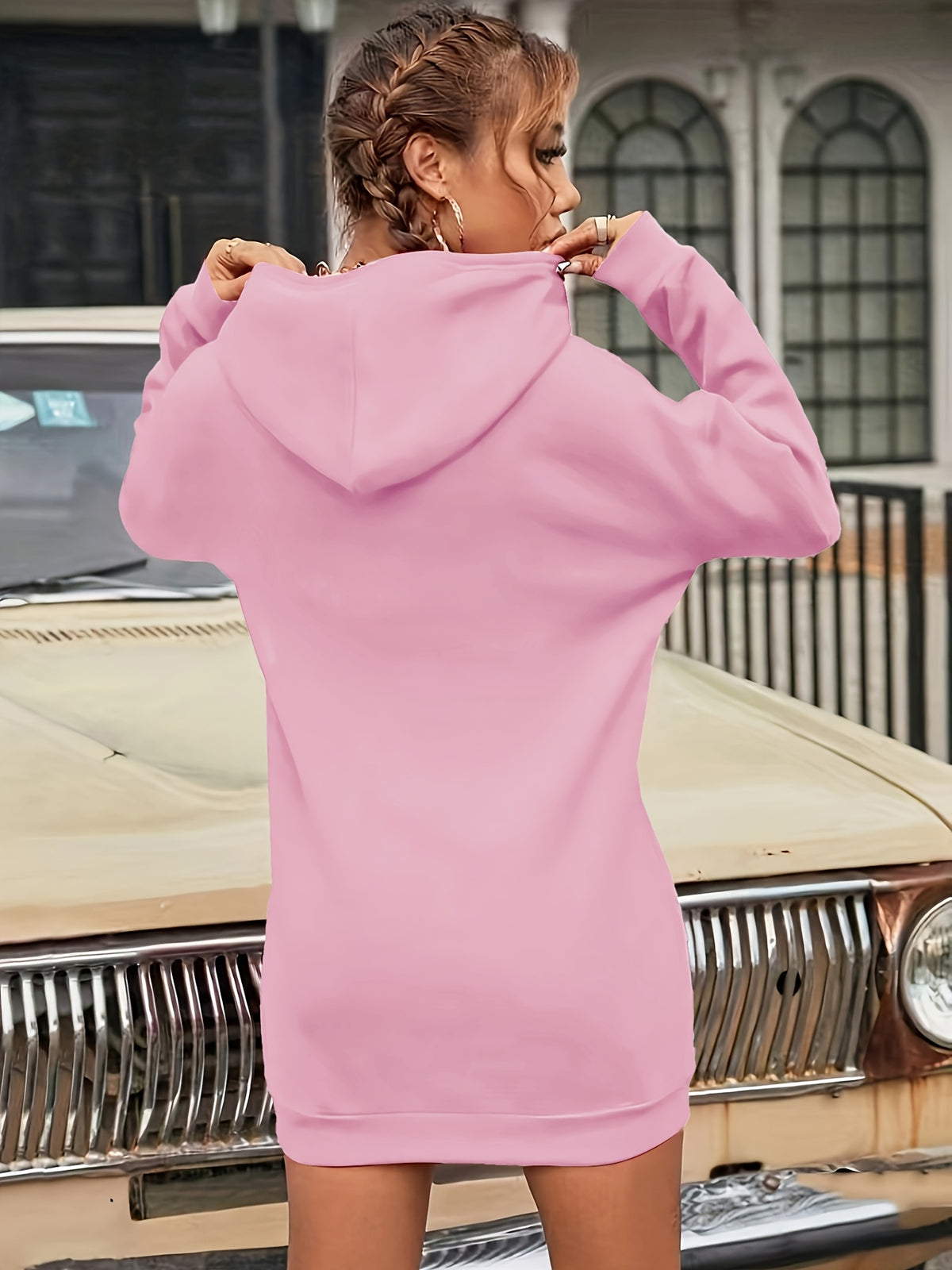 Women's Fashion Hat Shirt - Pink Color