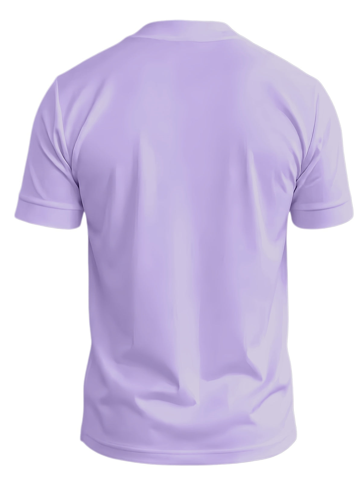 A 2026 New Style Men'S Summer Casual Sports V-Neck T-Shirt, Featuring a Street Fashion V-Neck Design, a Lightweight And Breathable Training Shirt for Exercise And Fitness, Suitable As a Base Layer for Daily Wear - Violet