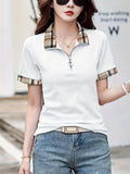 Women'S Fashion Casual Top - White