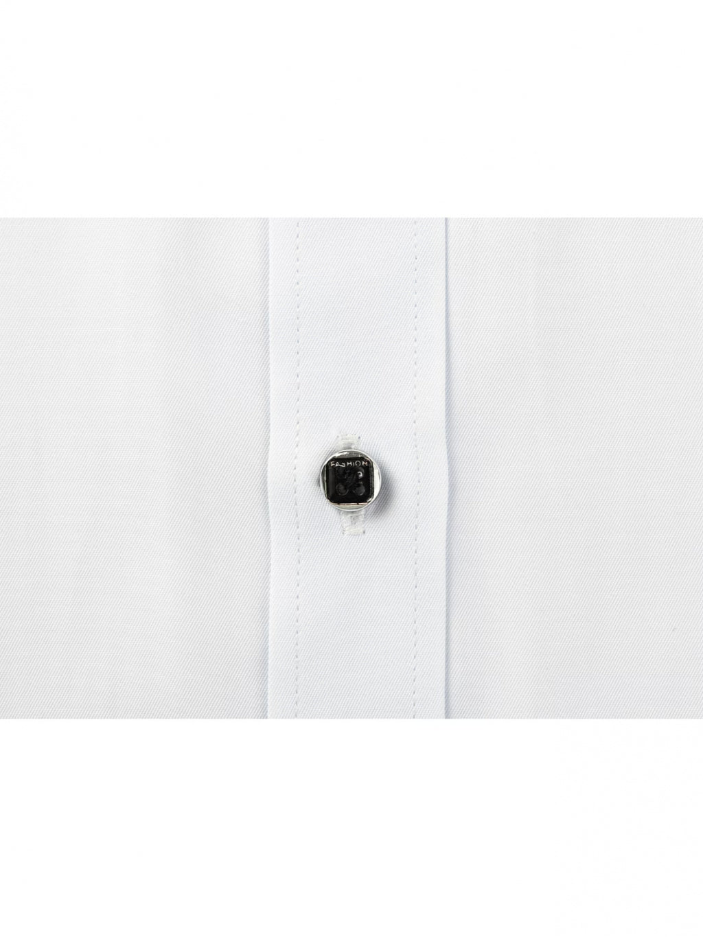 2 Men'S Spring And Autumn Fashion Long-Sleeve Printed Shirts, Casual, Breathable, High-Quality, Anti-Wrinkle Shirts, Suitable for Business And Office Wear - Light white+black
