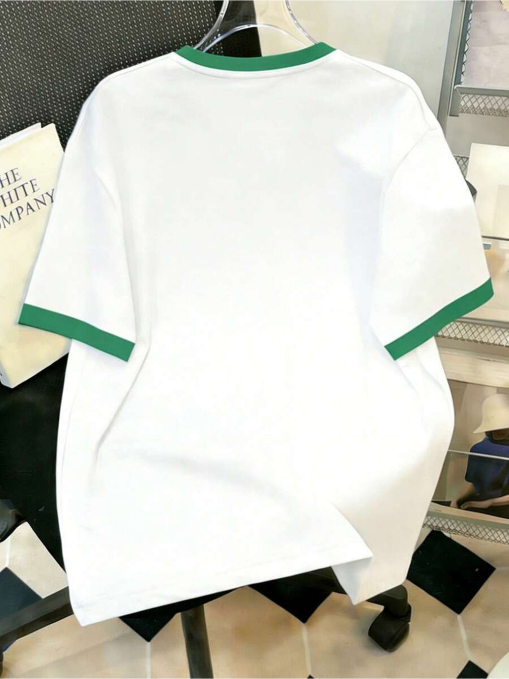 Men's Summer Fashion Casual Sporty Top with Unique Print Design - White 2