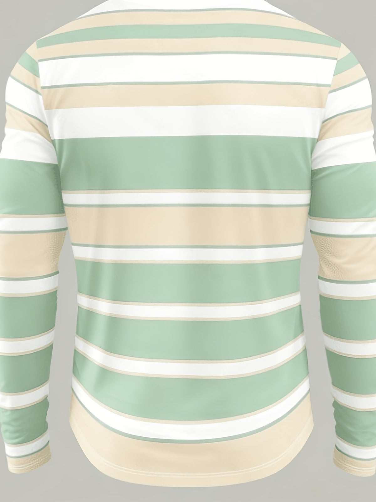 Men's Printed Long-sleeve T-shirt, Breathable and Comfortable, Suitable for Casual Sports - Mixed Color 2