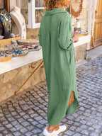 Fashionable Standard Size Elegant Dress - Green