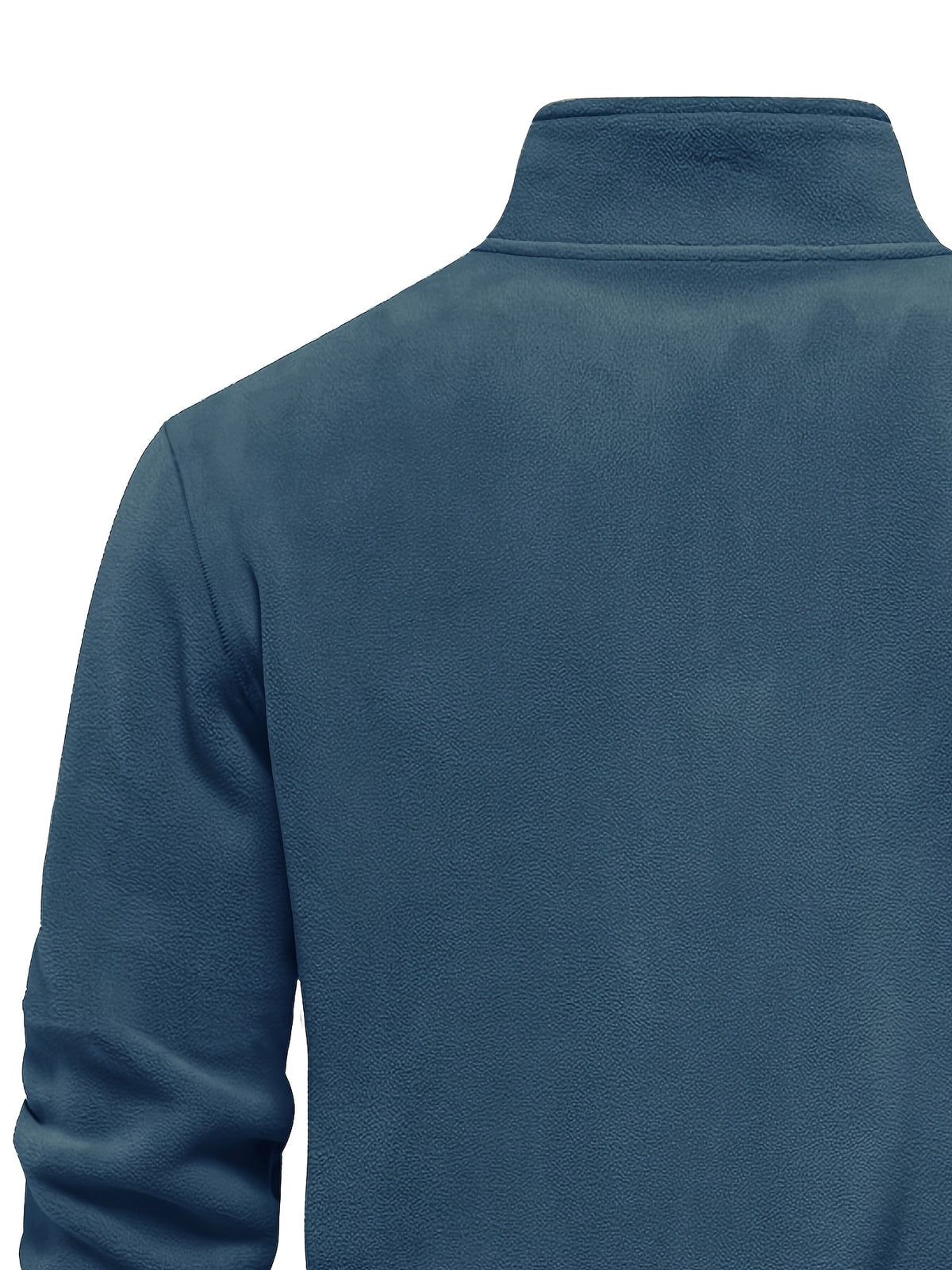 Autumn Winter Ultra-Soft Fleece Top, Excellent Warmth, Effortlessly Creating American Street Trendy Style, New Season - Deep Blue