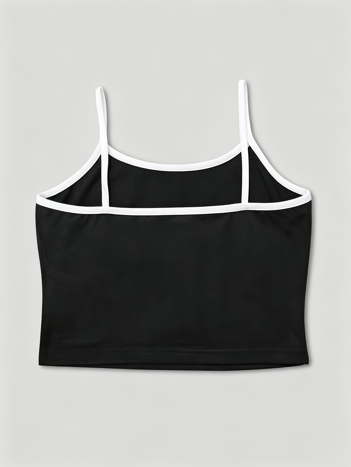 Retro Car Patchwork Camisole KEEP CLASSIC ALIVE VINTAGE Live a Modern Life Multi-Line English Vintage Convertible Car Short Sentence Text Combination Printed Pattern Mini Camisole Short Distance Travel Cafe Shopping Commuting Wear Spring Summer New - Black And White