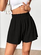 Size Women'S Shorts - Black