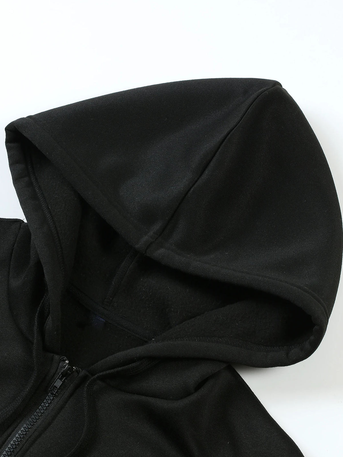 Everyday Casual Zip-Up Hooded Cardigan Jacket, Officially Licensed Warner Bros. DC Batman with Classic Bat Logo, Paired with Vintage "BOOM" Onomatopoeic Fun Lettering Font, Featuring Multiple Dark Hero-Style Prints on the Garment, a Simple and Cool - Black