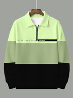 Men's Fashion Half-Zip Sweatshirt, Casual Novelty Men's Sweatshirt, Essential Choice for Home and Leisure - Mixed Color 3