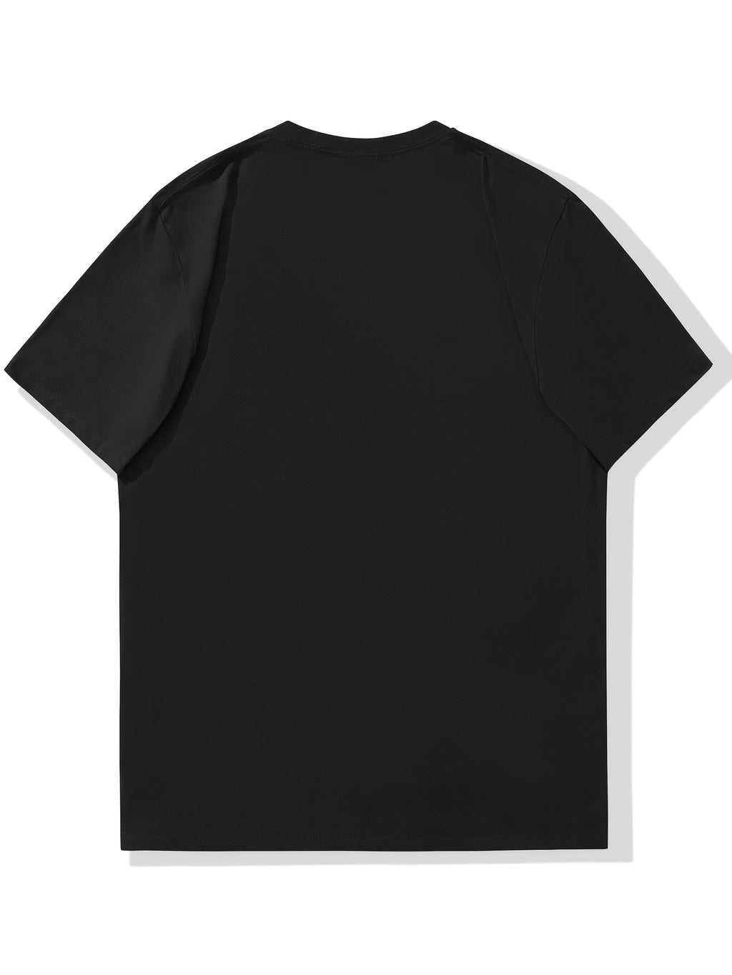 Men'S Original Parts Vintage Pattern Summer Casual Round Neck Short Sleeve T-Shirt - Black