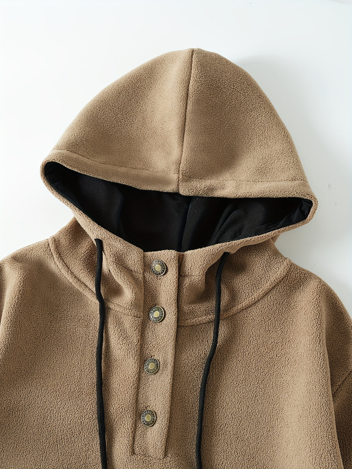 New Men's Autumn/Winter Casual Fashion Hooded Sweatshirt, Heavyweight Thickened Hooded Sporty Trendy Sweatshirt Jacket, for Daily Outings, Holiday Gifts, Great for Gifting to Family and Friends - Khaki