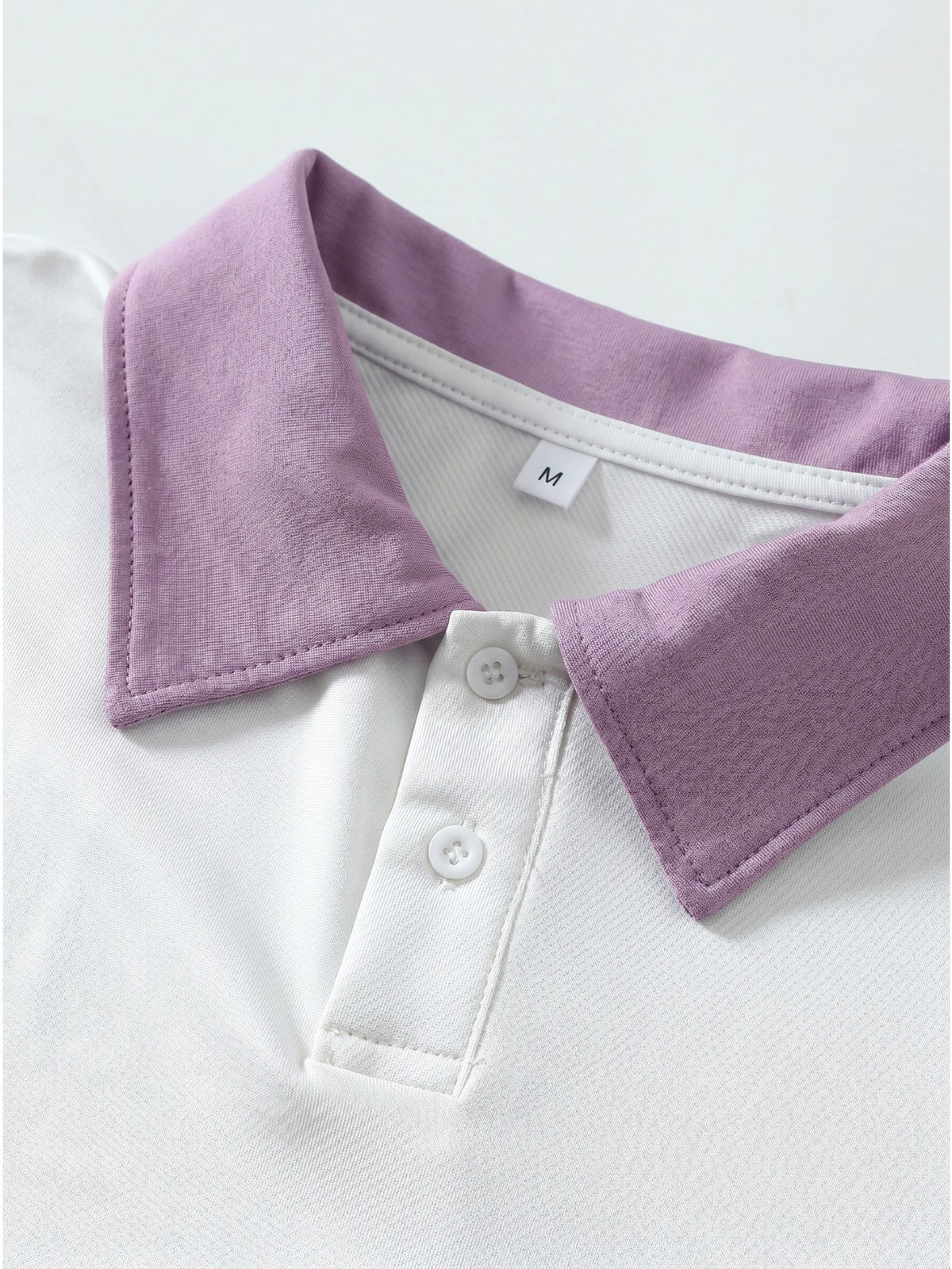 1pc, Le Yitong Rabbit T-Shirt Print Men'S Summer Casual Polo Shirt, Preppy Style Leisure Couple Short Sleeve Top, Summer Daily Outing, Campus Wear, Student Couple Style Best Choice, Suitable for Daily Outing And Athletic Wear - Unisex - Violet