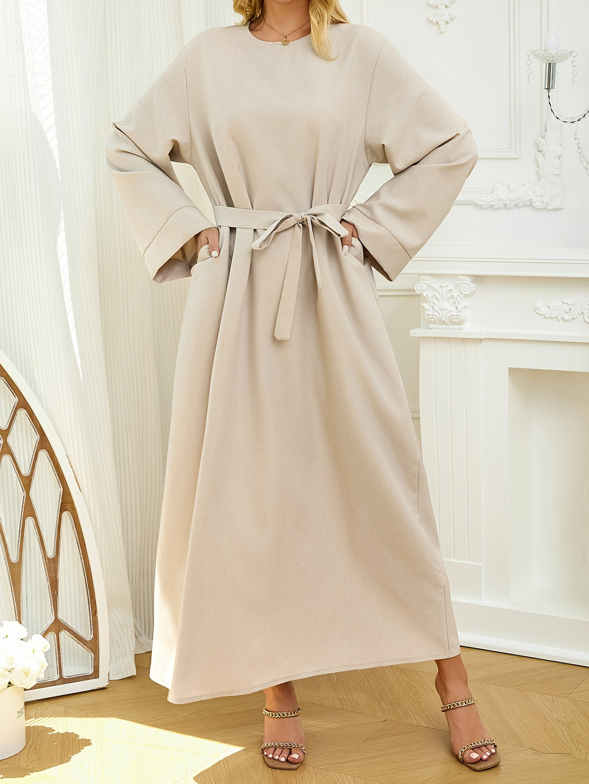 Muslim Robe - Beige